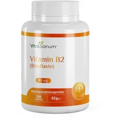 VitaSanum® - Vitamin B2 (Riboflavin) 40 mg 200 Tabletten 200 St