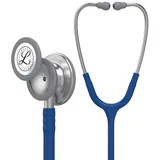 3M Littmann Classic III Stethoskop zur Überwachung, 5622, marineblauer Schlauch, 69 cm