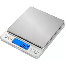 revinta Küchenwaage Electronic Grammwaage Haushaltswaage 1g/3Kg Digital Edelstahl LCD