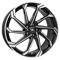 RC Design RC36 8 x 19 5 x 112 ET45,1 MB66,6 Schwarz Glanz Poliert