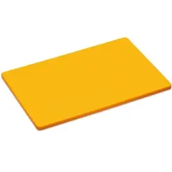 Giesser Kunststoff-Schneidebrett, 60 cm 6865 60 g , Farbe: gelb
