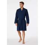 SCHIESSER Essentials Bademantel Blau S