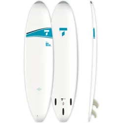 Tahe Mini Malibu Wellenreiter Wave Welle Surf Board Hard, Größe: 7'3''