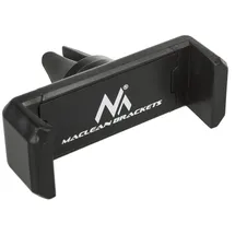 Maclean Brackets Maclean MC-321 Universal Universal Auto Handyhalterung für Lüftung KFZ Smartphone Halterung min/max Breite: 54 / 87mm (Ohne Drehmöglichkeit)