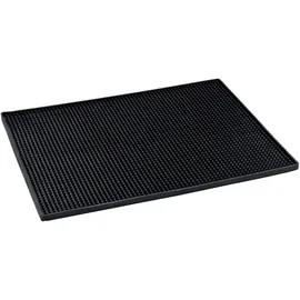 Wenko Abtropfmatte Maxi 40 cm x 30 cm Schwarz