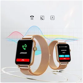 Joyroom JR-FT5 IP68 Smartwatch mit Anrufannahmefunktion und Touchscreen – Gold - Gold