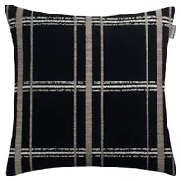 Musterring Kissenhülle Mr-Square, Schwarz, Weiß, Textil, Karo, hochwertige Qualität,