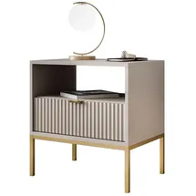 lookway Nachtschrank CORTADO 54 x 56 x 39 cm Beige