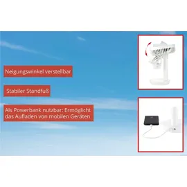 Unold Tischvebtilator Breezy Weiß
