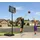 Lifetime Stahl Basketballkorb Texas Schwarz/Blau 112x304 cm
