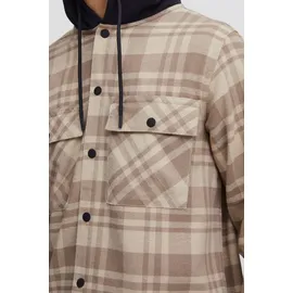 !Solid Langarmhemd Beige L