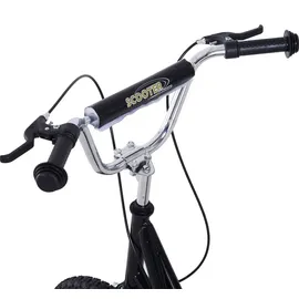 Homcom Kinderroller 16/12 Zoll Schwarz