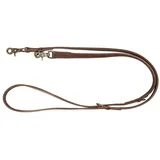 Trixie Rustic Fettleder-Verlängerungsleine dunkelbraun
