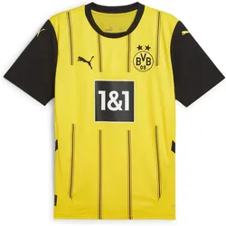 Damen/Herren Fußball Trikot - BVB Borussia Dortmund Heimtrikot Saison 24/25 EINHEITSFARBE XL