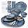 sänger Darwin Servierschalen Set blau 11er Set