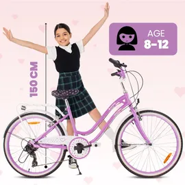 SUN BABY Heart Bike 24 Zoll RH 0 cm lila