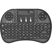 Rii Mini i8+ Wireless-Tastatur Mit Touchpad Und Hintergrundbeleuchtung für Smart ...