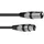 Omnitronic XLR Verbindungskabel 1x XLR-Stecker 3 polig - 1x XLR-Buchse 3 polig 3,00 m (3022047N)