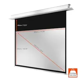 Celexon Deckeneinbauleinwand Motor Professional Plus 180 x 101 cm