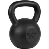 rebel electro Kettlebell Gusseisen Kettlebell 22 kg schwarz