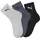 Puma Short Crew Socken 3er Pack Blau/Grau 43-46