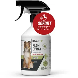 REAVET Flohspray 500ml – Effektiver Schutz für Hunde & Katzen
