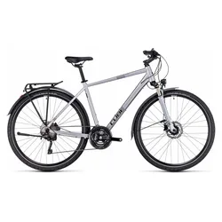 Cube Nature EXC Allroad Tourenrad Diamant 28" polarsilver ́n ́black 46cm/XS