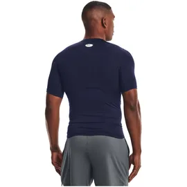 Under Armour HeatGear Armour kompressionskurzarmtrikot blau - Midnight Navy S