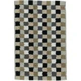 CAWÖ Lifestyle Karo 7047 Gästehandtuch 30 x 50 cm kiesel