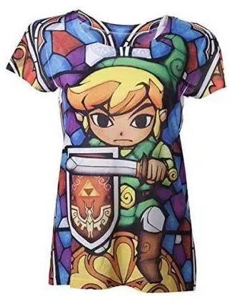 Zelda T-Shirt Damen -L- Sublimation