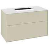 Villeroy & Boch Finion F35 1000x603x501mm, Glass White Matt, F35100HJ, Farbe: Silk Grey Matt Lacquer