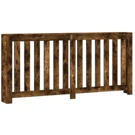 vidaXL Heizkörperverkleidung Räuchereiche 175x20x82 cm Holzwerkstoff - Braun