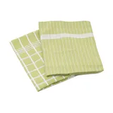 Gözze Geschirrtuch 60056-84-050070 - 1 Packung = 4 Stück, Lindgrün