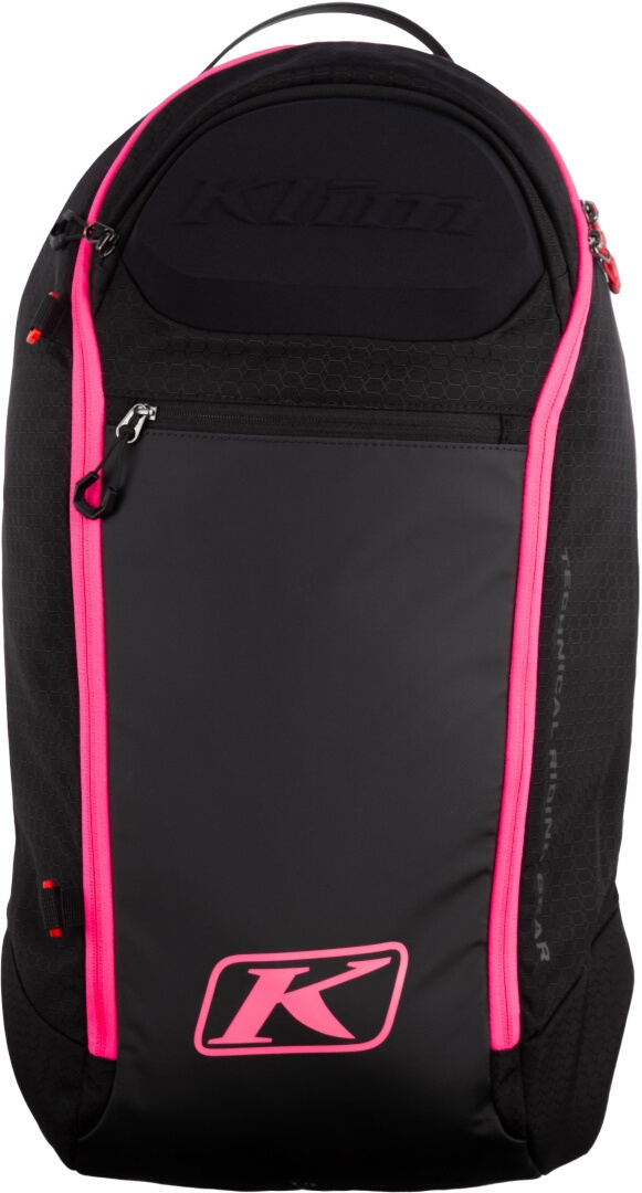 Klim Krew 16 2023 Snowmobil Rucksack, schwarz-pink für Männer