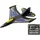 SILVERLIT SAS RC-Flugzeug Sonic Evo 2,4CH RTF blau