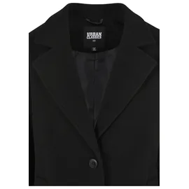 URBAN CLASSICS Damen Oversize-Langmantel, schwarz, M