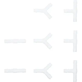 BGS Schlauchverbinder Sortiment 10 mm 8 tlg. schwarz