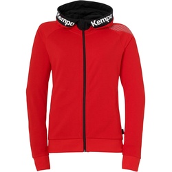 Kempa Core 26 Kapuzenjacke Damen 152 - rot L