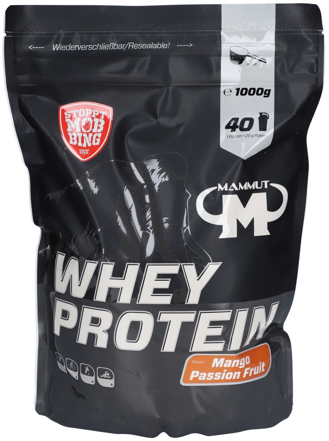 MM Whey Protein Mango Passion Fruit Pulver 1000 g