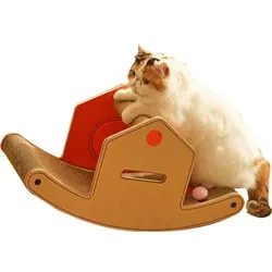 Coneko Katzenkratzbrett „Rocking House“