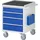 Rau Montagewagen Metall 580 x 650 x 795 mm blau