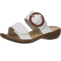 Rieker FSK Damen Sandalen für Damen, weiß, Größe 37 EU