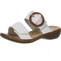 Rieker FSK Damen Sandalen für Damen, weiß, Größe 37 EU