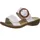 Rieker FSK Damen Sandalen für Damen, weiß, Größe 37 EU