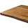 MASSIVMOEBEL24.DE Baumtisch 200 x 76 x 100 cm natur lackiert/grau