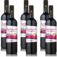Wein-Genuss Dornfelder Spätburgunder QbA, lieblich, Weinpaket (6x0,75l)