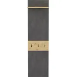 FMD Couchtisch mit Ablage Matera-Grau und Artisan-Eiche