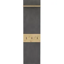 FMD Couchtisch mit Ablage Matera-Grau und Artisan-Eiche