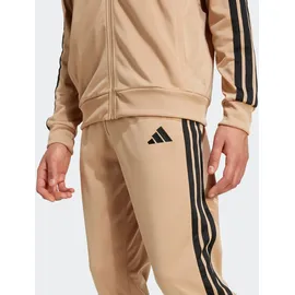 adidas Sportswear Basic 3 Stripes Tricot Trainingsanzug - warm sandstone, - XL