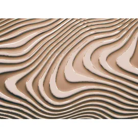 A.S. Création 3D-Tapete Wellenoptik 2,55 m x 0,02 m 1 St Beige/Gold 34193